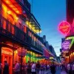 Exploring the Famous Red Light District of Bourbon Street, New Orleans: A Journey Through History and Culture